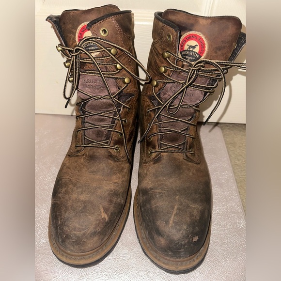 Red wing Irish Setter Brown Leather ultradry weatherproof  display picture 1